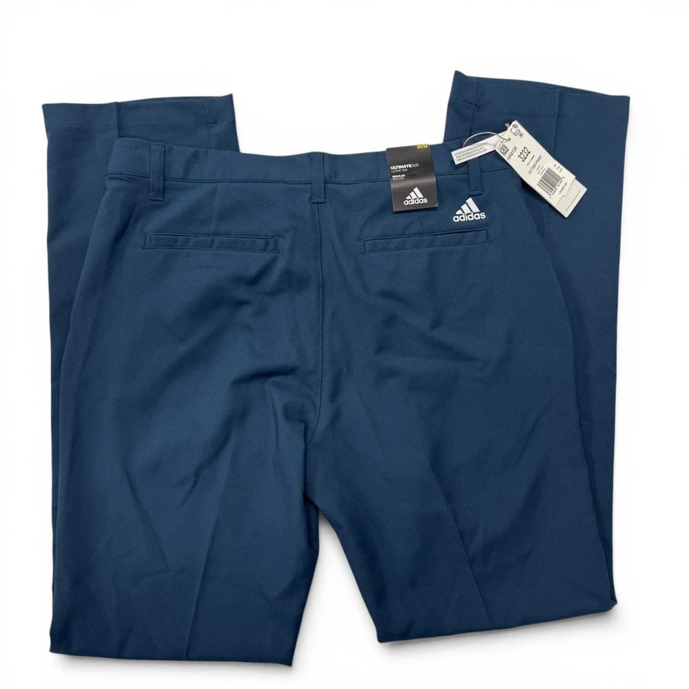 Adidas Ultimate365 Mens Golf Pants Navy Blue Tapered Regular Fit 32‎ x 34 NWT